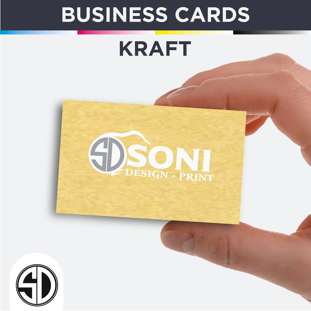 Kraft - Business card 90x55mm